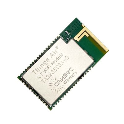 AT Command موجود ماژول فای هوشمند IoT ارزان قیمت Cansec TA3235SSA-C Ti CC3235 2.4Ghz &amp; 5Ghz Wireless Wifi Rf Module