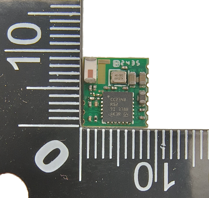 AN2340CA-A سایز کوچک قابل تنظیم انرژی کم هزینه کم در دستور BLE MODULE ZigBee Thread module Ti: CC2340R 2.4G بلوتوث 5.3